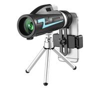 Telescope Telescopes Powerful Binoculars Monocular Powerful Telescope Waterproof Lang Range Scope with Smartphone Outdoor Tourism/Hunting(10x42 Single) Telescope