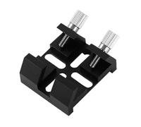 Telescopes Finder Scope Base Dovetail Slots, Aluminum Alloy Mount for 150SLT/6SE/8SE/C5/C6/C8, Multi-Function Metal Bridge with Tool-Free Installation, Compatible with Guide Scope Accessory