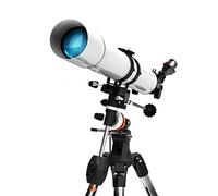 Telescopes For Adults And Kids, Telescope For Beginners,700mm Focal Length Refractor & Travel Scope To Observe Moon And Planet With 10mm /20mm Eyepiece Smartphone Mount And Tripod WOWCSXWC