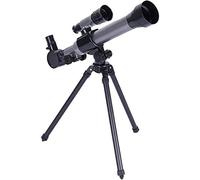 Telescopes for Astronomy 20X 30X 40X Telescope for Kids Beginners with Adjustable Tripod 3X Barlow Lens and Moon Filter， Hd Refractor Telescope
