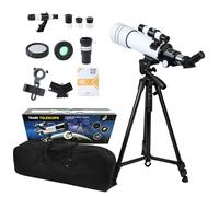 Telescopes for astronomy adult, portable camping spotting scope, Bader film+handheld stand+backpack set, gadgets for men gifts technology, Christmas boy gifts