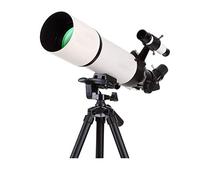 Telescopes For Astronomy Beginners,45 Degree Erect Zenith Mirror,80mm Large Diameter,5x24 Finder,Telescope For Kids With Backpack And Tripod (Color : Package 2)
