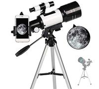Telescopes for Astronomy Beginners,Upgrade 70Mm Aperture 300Mm Telescope Astronomy with Finder Scope & Tripod Telescopes for Adults Astronomy Best Telescope Beginner Gift Double the comfort