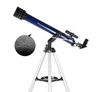 Telescopes for Astronomy, Refractor Telescope for Stargazing-60mm Aperture, AZ Beginners Telescope with 1.5X/3X Barlow Lens & Moon Filter, Travel, Camping (Size : Package 4)