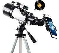 Telescopes for Astronomy Telescope with Adjustable Tripod & Phone Adapter, Portable Scope for Kids Adults Beginners