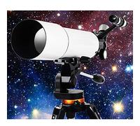 Telescopes for Kids & Beginners 500/80 Aperture Astronomy Telescopes with Adjustable Tripod, Portable Refractor Telescope Gift for Christmas good (Vit Standard)