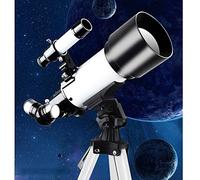 Telescopes for Kids Beginners,70mm Astronomy Refractor Telescope with Adjustable Tripod Portable Scope for Adult Children (Vit Med telefonh?llare)