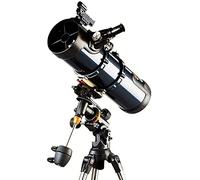 Telescopes Portable Travel Telescope 130mm Astronomical Refractor Telescope with Adjustable Tripod && Finder Scope Perfect for Children Teens