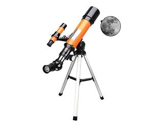 Telescopes, Travel Telescope with Finder Scope, 50mm Opening 360mm Focal Length Astronomical Breaking Telescope for Kids Beginners YangRy