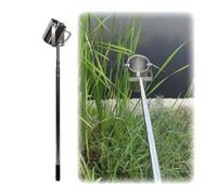 Telescopic 500/1000ml Water Sampling Dipper System, Ultra Light Rod Beaker Pendulum Sampler Ladle With Anti-slip Handle For Water Sample Collection & Monitoring(500ML,0.61-1.5m(2-5ft))