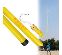 Telescopic Adjustable Survey Pole for Live Line Measuring Equipment, Power Maintenance and Substation Safety, 8m/26.2ft