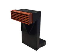 Telescopic Adjustable Underfloor Cavity Wall Vent with Terracotta Airbrick