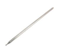 Telescopic Antenna, M10 Connector Stainless Steel Radio Antenna 5.6m/18.4ft, Replacement Antenna Aerial Can Realize NV is Antennae, Positive V Antennae, GP Antennae Erection