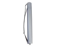 Telescopic Archery Arrow Case Carrier Tube with Strap, 50-90cm Hand-held Archery Holder Arrow Bag for Target Shooting Hunting Training (Grey)