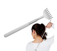Telescopic Back Scratcher - Metal Back Scratcher | Telescopic Back Scratcher for Women, Extendable Back Scratcher, Handheld Compact Back Scratcher for Men and