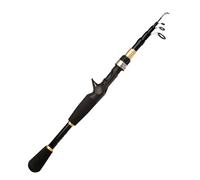 Telescopic Bait Rod - Long Distance Cast Fishing Iron, Durable Collapse for Beginners, Lightweight Travel Gears, Compact Rods Freshwater or Saltwater Fishing Adventures