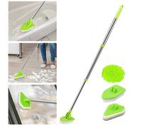 Telescopic Bathroom Mop & Tile Cleaning Kit Floor Brush Tool