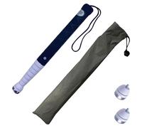 Telescopic Blind Cane,Titanium Alloy Folding Climber Cane,Optional Crutch Tip,for The Blind or Visually Impaire (C 128cm/50.4in)