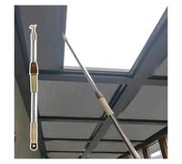 Telescopic Blind Pull Down Pole, Extra Long Cordless Blinds Draw Rod with Hanging Hole & 2-way Hook for Easy Curtain Adjustment