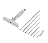 Telescopic Bore Gauge Set, 4/6PCS Set 0-150mm Precision Telescopic Gauge Internal Bore Hole Gauge Set Bore Micrometer Measuring Tools (0-150mm 6 inches)