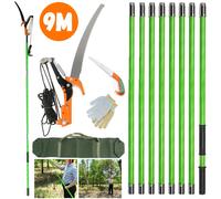 Telescopic Branch Cutter Saw Cuttter Pruning Trimmer Long Reach Tree Pruner Pole
