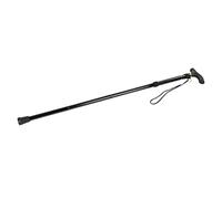 Telescopic Cane, Aluminium Alloy Walking Cane Cane, Mountaineering Stick Lightweight for Outdoor Mountaineering Men (Black)
