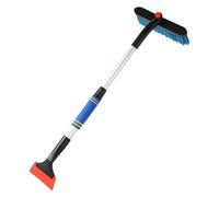 Telescopic Car Snow Brush - Retractable Snow and Ice Scraper | 33.46 Inch Aluminium Alloy Multifunction Tool | Removable Winter Windscreen Cleaner for SUV, Truck, Ideal for Removing