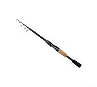 Telescopic Carbon Fishing Rod 1.5m-2.4m with Lightweight For EVA Handle for Trout and Bass Angling, Collapsible Lure Pole for Outdoor Sporting Use, For Durable(2.4m black)
