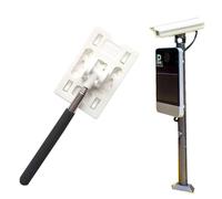 Telescopic Card Door 'Auction - Contactless Car Parking Payment Auction Parking Card Reaching Parch Fee Payment Tool, Pure White + Elegant Black, riferimento alla descrizione, Please