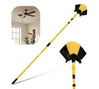 Telescopic Ceiling Duster - Extendable 3-Meter Swivel Cobweb Brush for Fans, Ceilings, Walls & Hard-to-Reach Corners