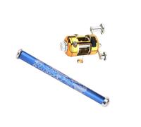 Telescopic Code, Rods and Reels Combo - Small Telescopic Pocket Rod,Folding Trolling Equipment, Pole and Reel Combo for Thanksgiving, Kids, Family