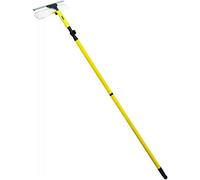 Telescopic Conservatory 3.5m Window Glass Cleaning Cleaner Kit With Squeegee Soft Rubber Window Mop Aluminium Metal Pole