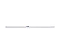 Telescopic Curtain Pole Stainless Steel Telescopic Shower Curtain Rod, Retractable Curtain Rod, 55-90cm, Bath Closet Hanging Pole For Bedroom Shower Window and Door