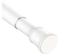 Telescopic Curtain Rod Extendable Window Tension Rod No Drilling Shower Curtain Pole,Tension Rod for Curtains,Kitchen, Closet,Hanging Pole No Tool Require