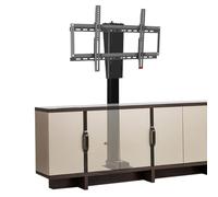Telescopic Electric Tv Lift - Electric Tv Lift For 26-70 Inch Tvs, Motorized Ceiling Tv Bracket With 360°Rotation Left And Right, Lift Stroke 1000Mm/39.3Inch Electric Tv Lift
