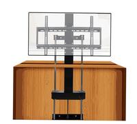 Telescopic Electric Tv Lift - Tv Stand, Motorized Tv Lift Bracket With Wireless Rf Remote Control, Suitable For 37-75 Inch Tv, Travels Less Than 40 Seconds, Can Be Hidden In T