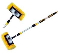 2m Soap Box Telescopic Water Fed Brush Car Motorhome Caravan Window Cleaning