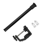 Telescopic Extension Pole Desktop Photography Bracket, Easy to Use, Durable, Lightweight with 1/4in Screw and Screw Hole for Camera Fixing (Light Stand Set)