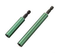 Telescopic Extension Rod for Impact Driver with 1/4 Inch Drive Interface 80mm or 120mm Aluminum Alloy Body for Tight Space Work (80mm+120mm)