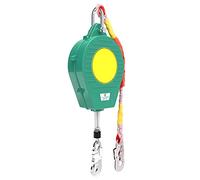 Telescopic Fall Arrest Safety Harness & Restraint Lanyard for Working at HeightSelfRetracting Lifeline Cable for Roofing & Construction Protection