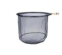 Telescopic Fishing Landing Net, Carbon Fiber Handle with Aluminum Magnesium Alloy Mesh Head, Folding Design for Secure Catch, 35-45cm Diameter