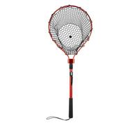 Telescopic Fishing Net - Foldable Landing Net | Silicone Mesh Fish Net | Portable Fishing Gear Telescoping with Handle Anti-Slip Thick Floating Fishing Net with Hook for Men Women Telescopic Fishing