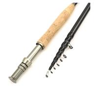 Telescopic Fishing Pole 2.1/3.0M Metal Wheel Base Telescopic Fly Fishing Rod Portable Carbon(3.0M)