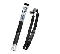 Telescopic Fishing Pole Fishing Net Pole 2.4m/3.0m Portable Telescopic Extension Glass Fibre Handle Rod Fish Catching Landing Nets Fishing Tool(3.0M)