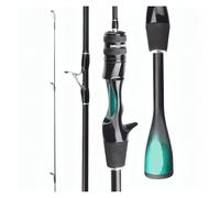 Telescopic Fishing Pole Ultra Light Carbon Fiber Lure Fishing Rod Tool for Carp Bass Trout(Green Casting,1.68m)