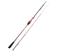 Telescopic Fishing Rod 1.68m .8m .98m Light Squid Fishing Rod Spinning Lure Max 120g 2 Sections M Titanium Tip Sea Boat Casting(Baitcasting rod,1.68M)