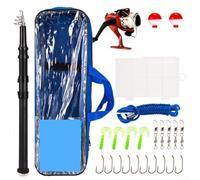 Telescopic Fishing Rod and Reel Set 2.1m Complete Kit