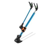 Telescopic Fishing Rod Bracket Stainless Steel Telescoping Fishing Poles Hand Rod Holder Accessories Enduring Adjustable Folding Frame