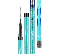 Telescopic Fishing Rod Carbon Fiber Super Hard Ultralight Travel Fishing Rod 8m 9m 10m 11m 12m 13m Long Section Hand Pole Portable Collapsible 123CM (Size : 13m)