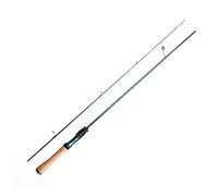 Telescopic Fishing Rod Combos Fishing Rod with Solid UL Tip Lure 0.6-8g Line 2-6lb Fast Ultralight Spinning Casting Rod for Trout Portable Fishing Rods Outdoor Fishing Poles (One Color Spinning_1.8m)